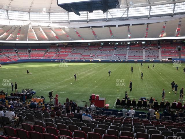 BC Place Stadium - Section 213 Seat View
