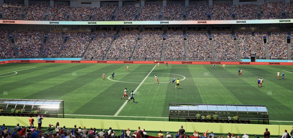 BC Place Stadium - Section 213 Seat View