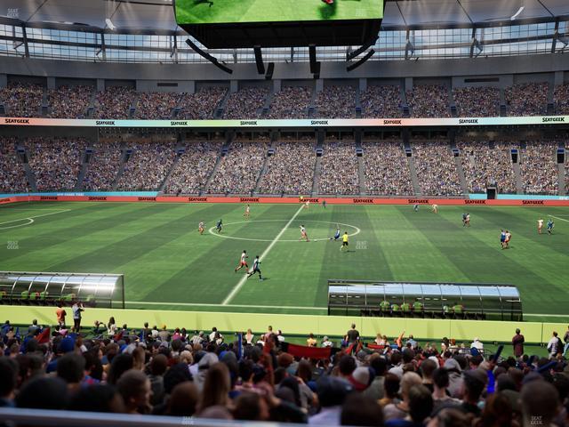 BC Place Stadium - Section 213 Seat View