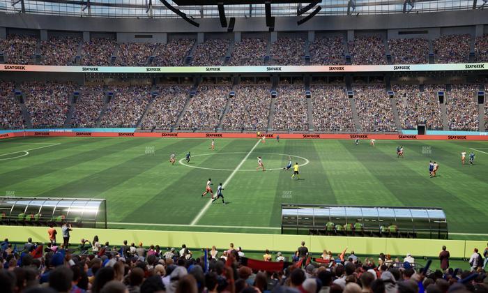 BC Place Stadium - Section 213 Seat View