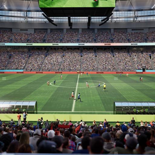 BC Place Stadium - Section 214 Seat View