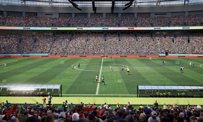 BC Place Stadium - Section 214 Seat View