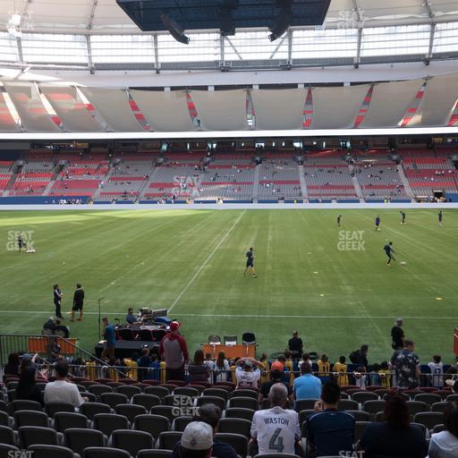 BC Place Stadium - Section 214 Seat View