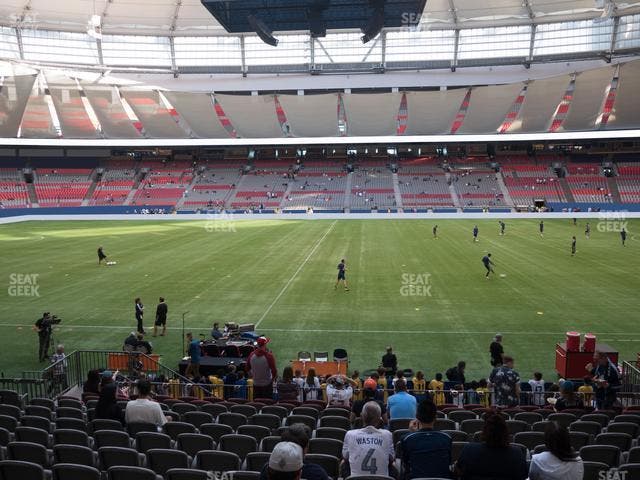 BC Place Stadium - Section 214 Seat View