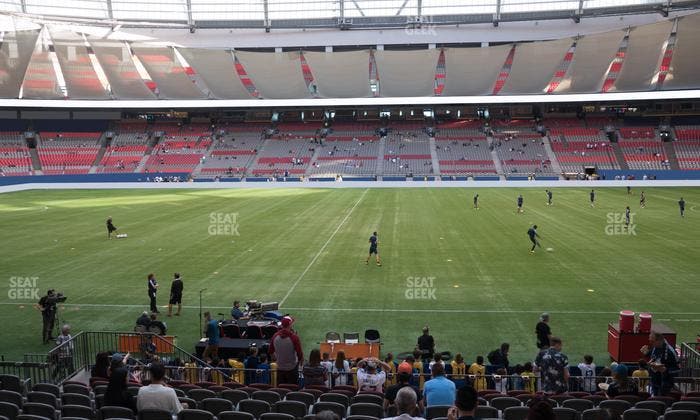 BC Place Stadium - Section 214 Seat View