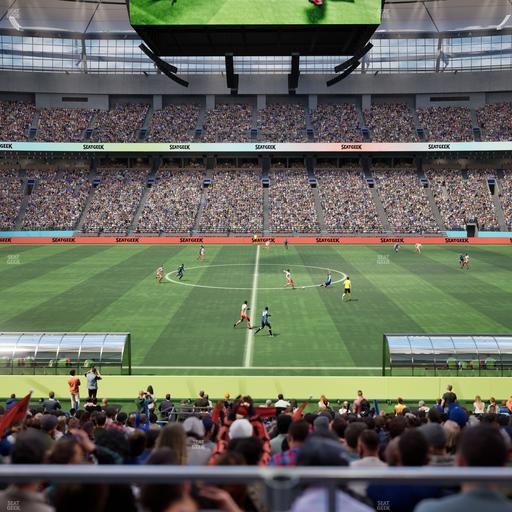 BC Place Stadium - Section 214 Seat View