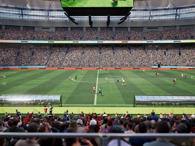 BC Place Stadium - Section 214 Seat View BC Place Stadium - Section 214 Seat View