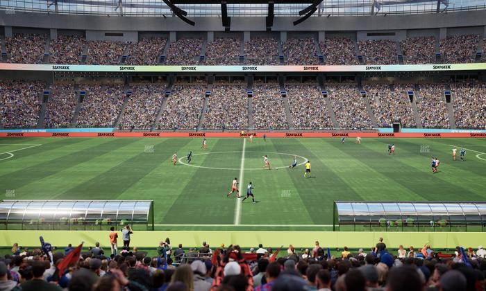 BC Place Stadium - Section 214 Seat View