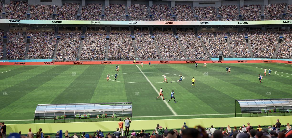 BC Place Stadium - Section 215 Seat View
