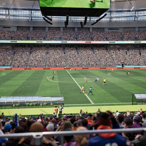 BC Place Stadium - Section 215 Seat View