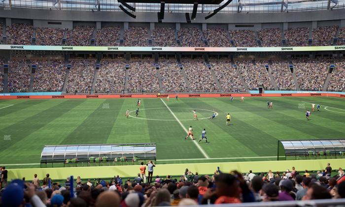 BC Place Stadium - Section 215 Seat View