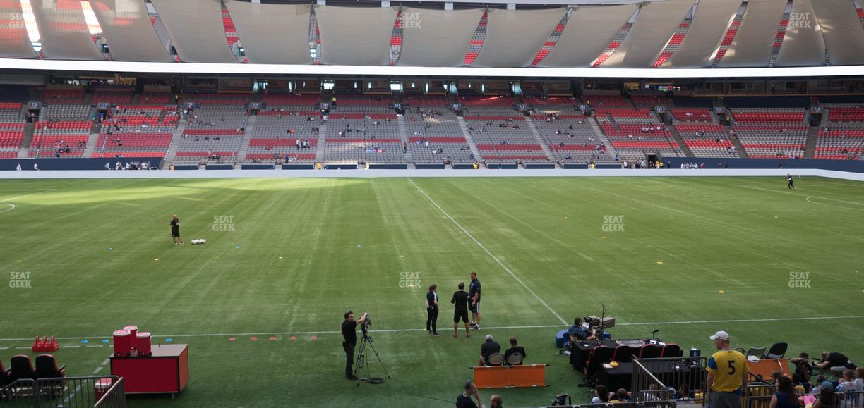 BC Place Stadium - Section 215 Seat View