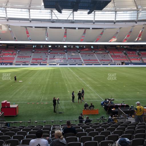 BC Place Stadium - Section 215 Seat View