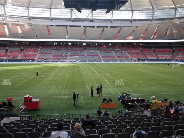 BC Place Stadium - Section 215 Seat View