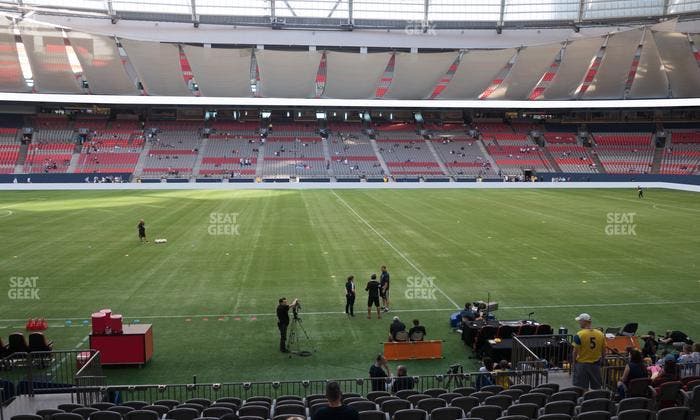 BC Place Stadium - Section 215 Seat View