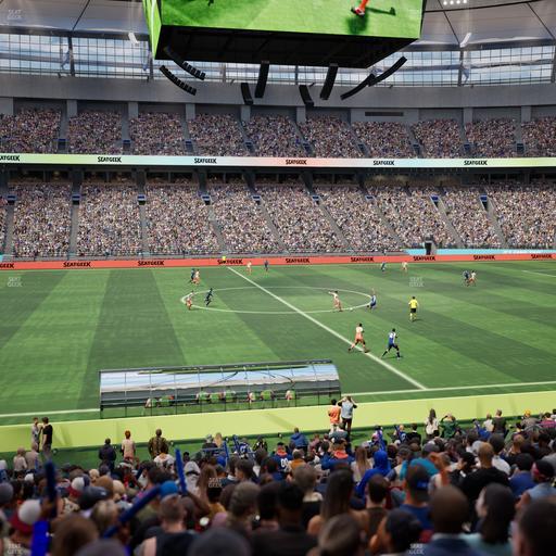 BC Place Stadium - Section 215 Seat View