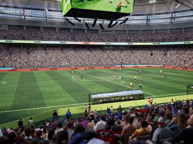 BC Place Stadium - Section 216 Seat View
