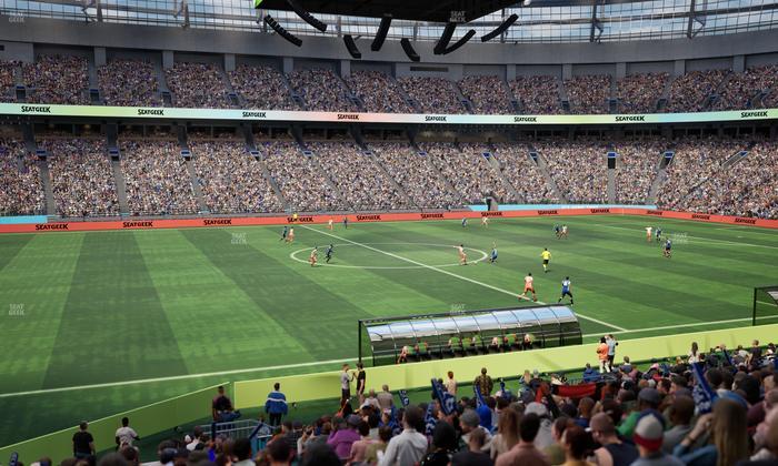 BC Place Stadium - Section 216 Seat View