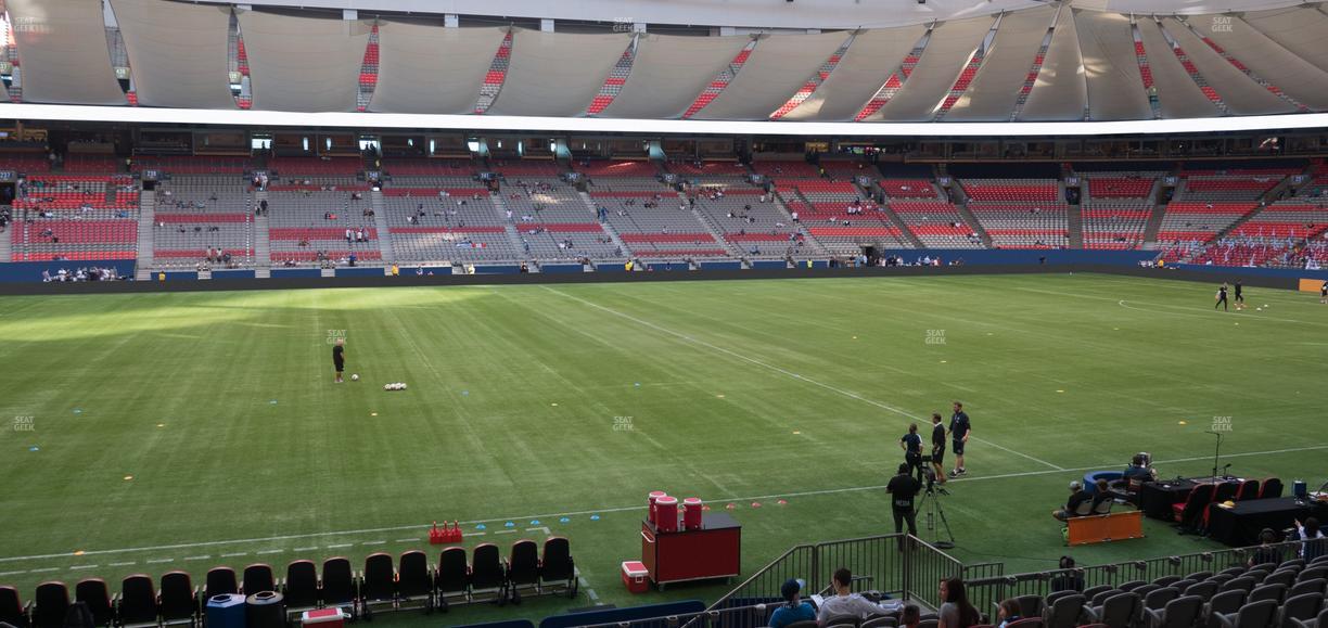 BC Place Stadium - Section 216 Seat View
