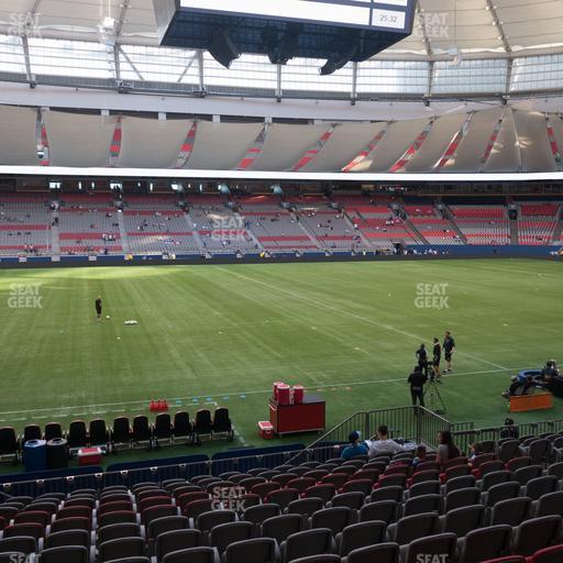 BC Place Stadium - Section 216 Seat View