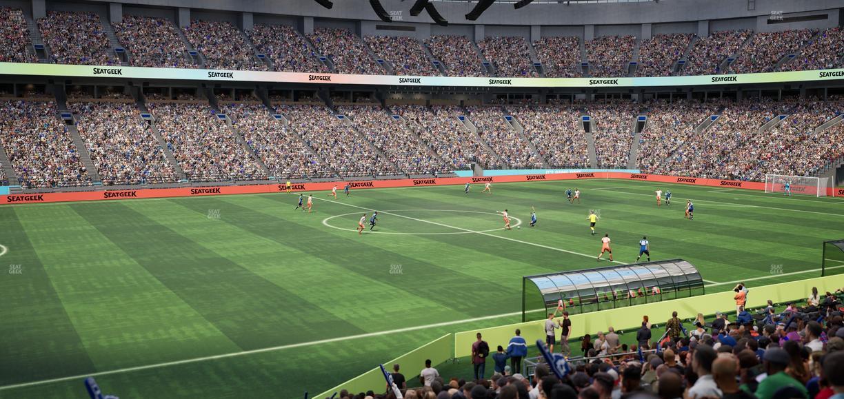 BC Place Stadium - Section 217 Seat View