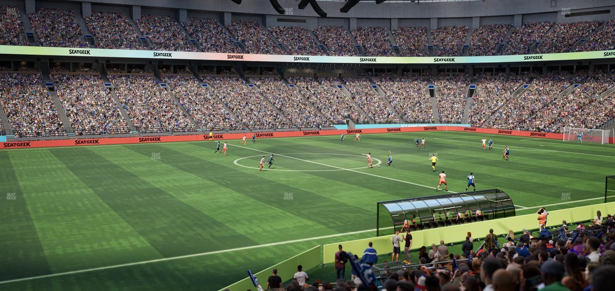 BC Place Stadium - Section 217 Seat View