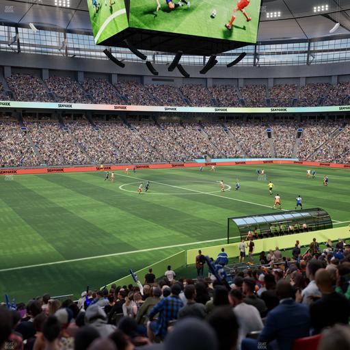 BC Place Stadium - Section 217 Seat View