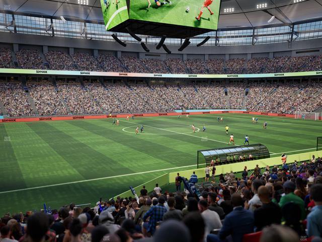BC Place Stadium - Section 217 Seat View