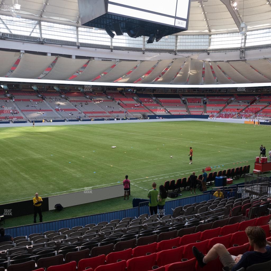 BC Place Stadium - Section 218 Seat View