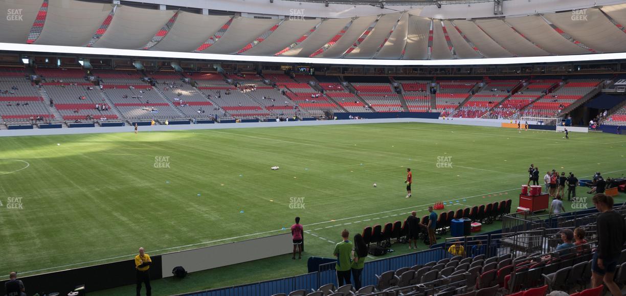 BC Place Stadium - Section 218 Seat View