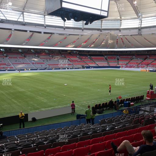 BC Place Stadium - Section 218 Seat View
