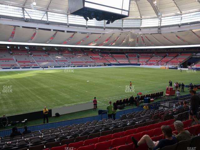 BC Place Stadium - Section 218 Seat View BC Place Stadium - Section 218 Seat View