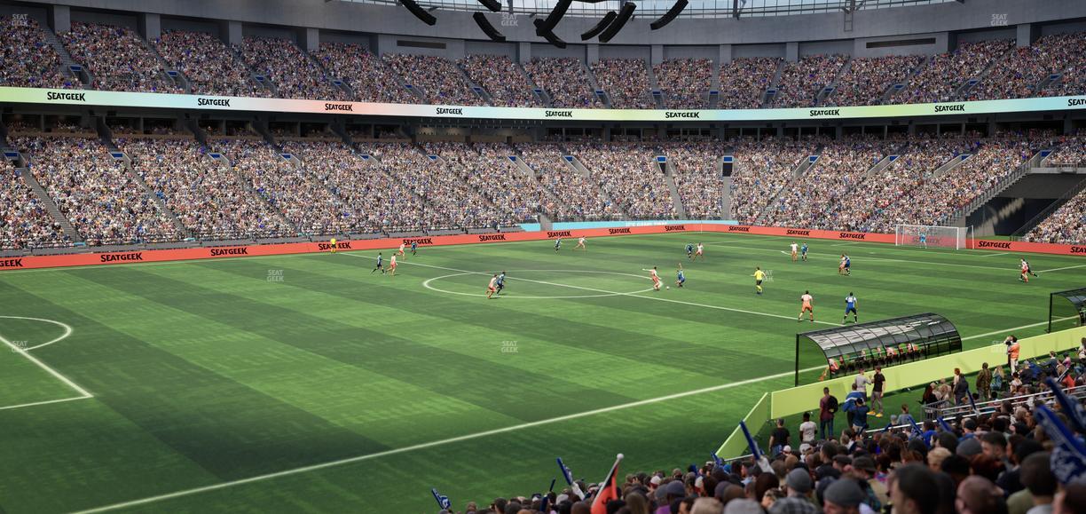 BC Place Stadium - Section 218 Seat View