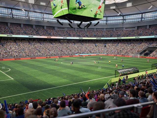 BC Place Stadium - Section 218 Seat View