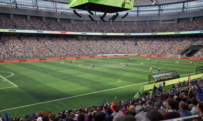 BC Place Stadium - Section 218 Seat View