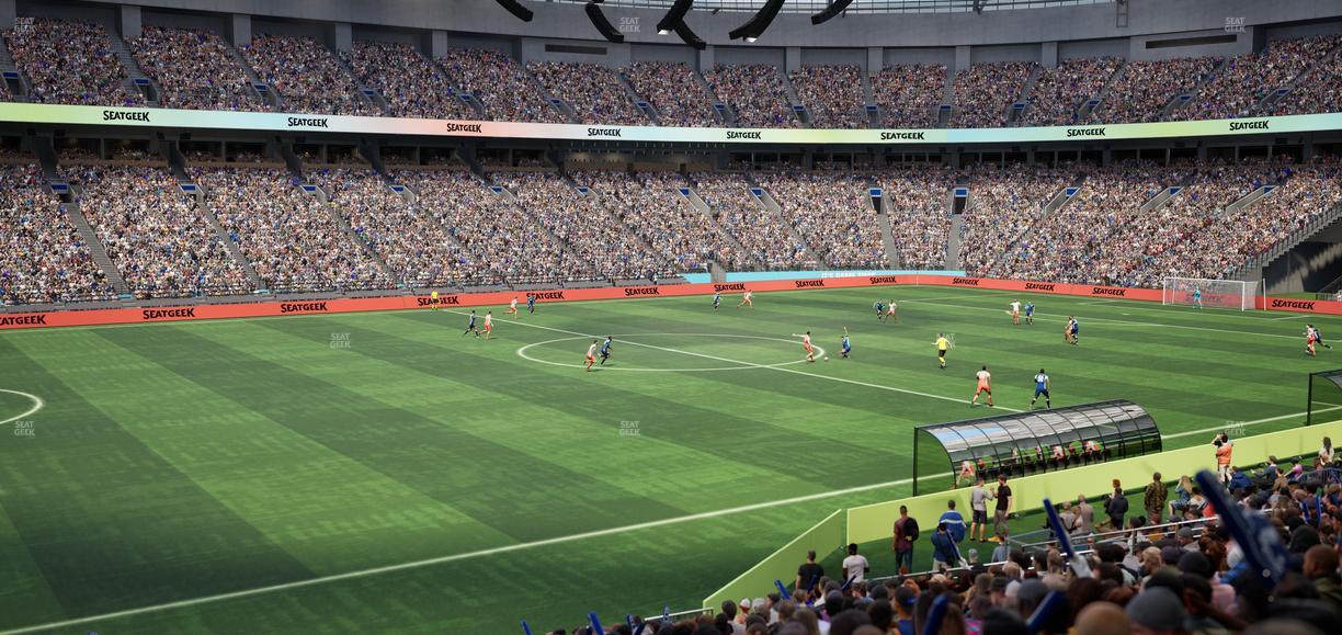 BC Place Stadium - Section 218 Seat View