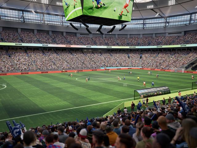 BC Place Stadium - Section 218 Seat View BC Place Stadium - Section 218 Seat View