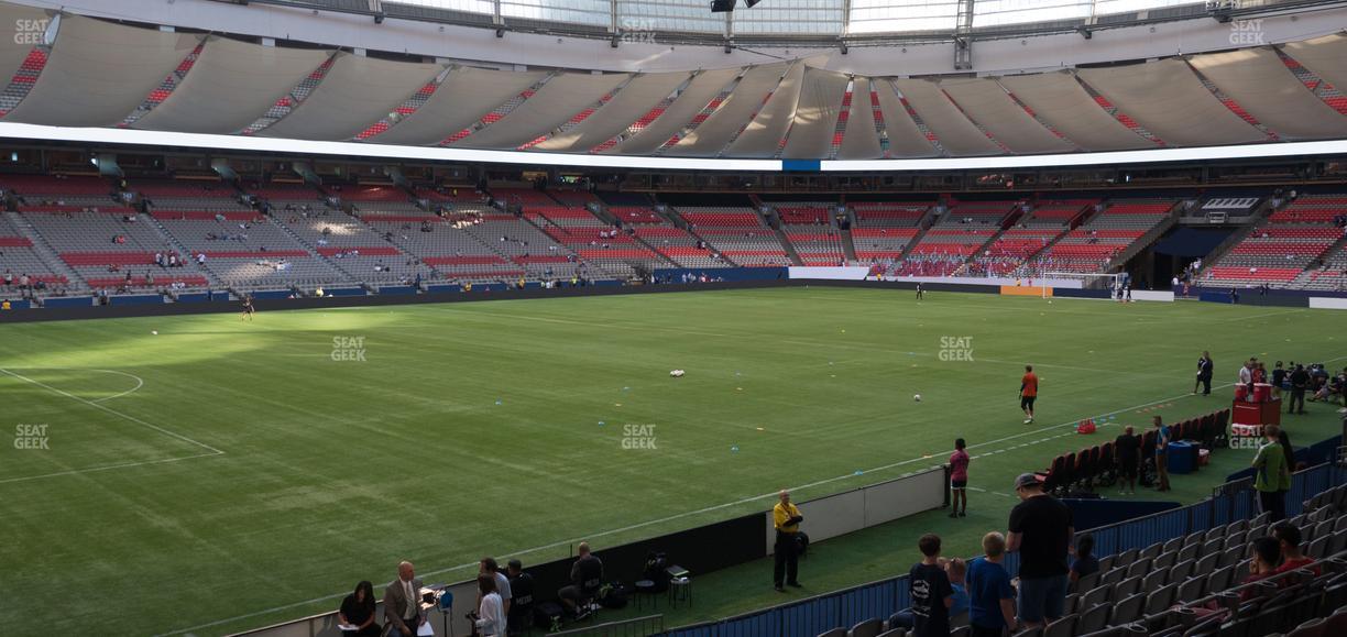 BC Place Stadium - Section 219 Seat View