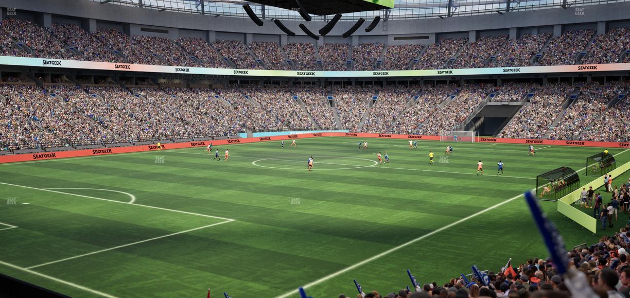 BC Place Stadium - Section 221 Seat View