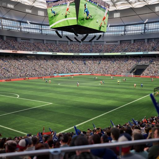 BC Place Stadium - Section 221 Seat View