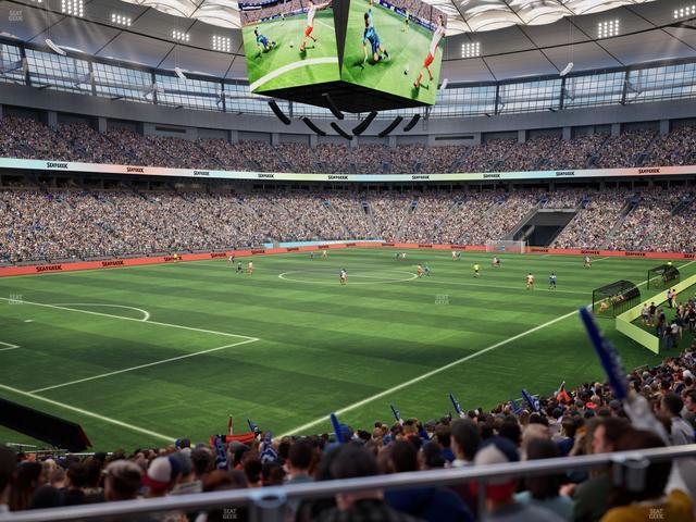BC Place Stadium - Section 221 Seat View