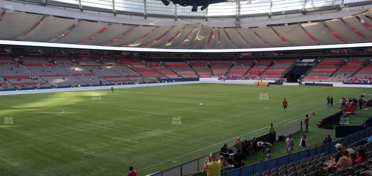 BC Place Stadium - Section 221 Seat View