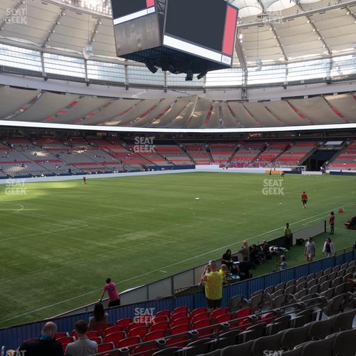 BC Place Stadium - Section 221 Seat View