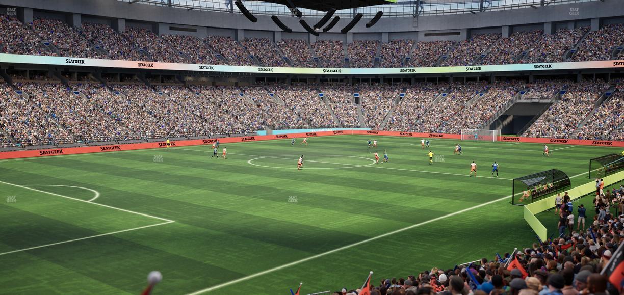 BC Place Stadium - Section 221 Seat View