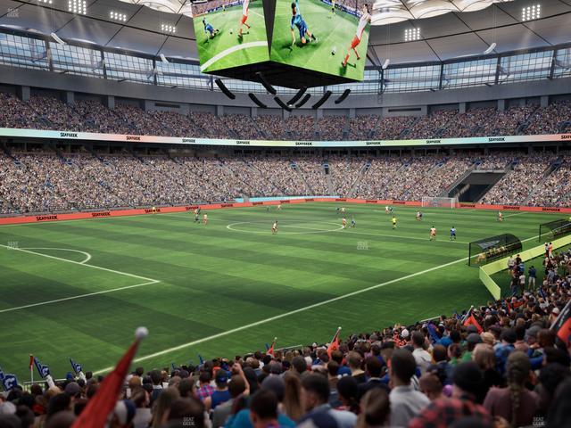 BC Place Stadium - Section 221 Seat View BC Place Stadium - Section 221 Seat View