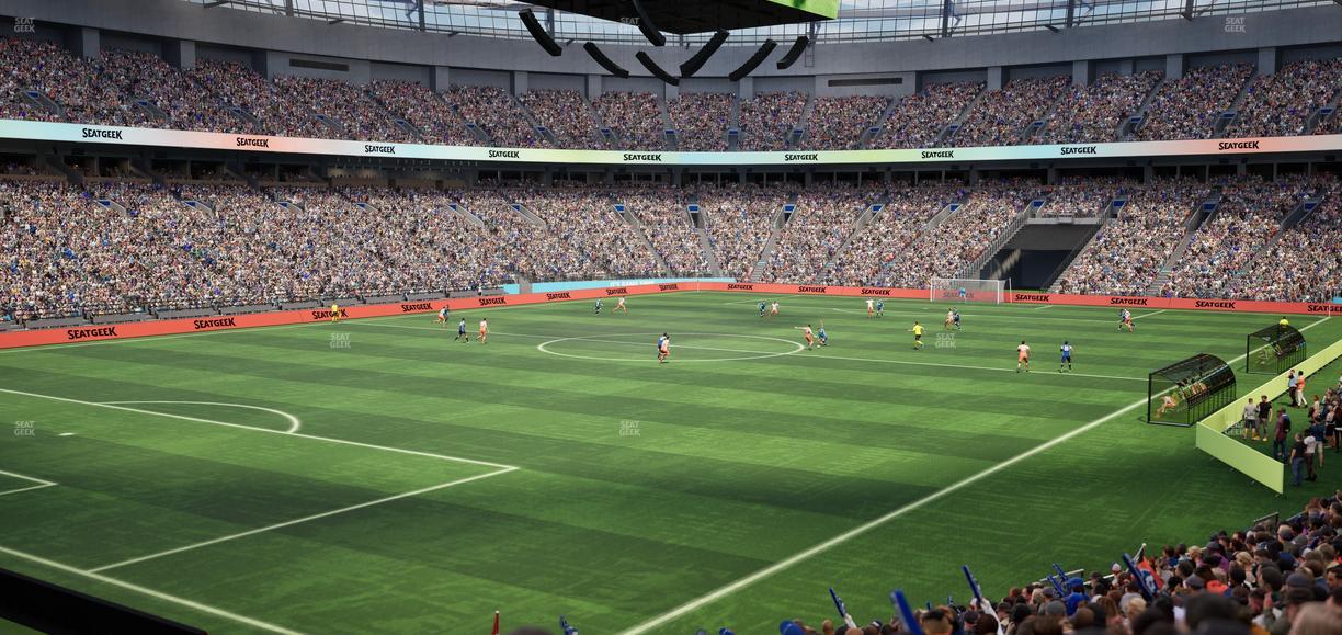 BC Place Stadium - Section 222 Seat View