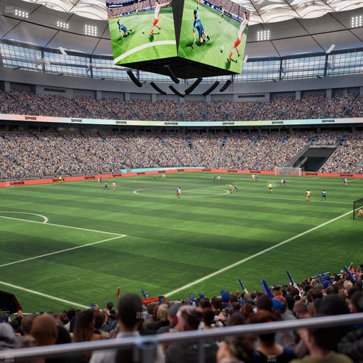 BC Place Stadium - Section 222 Seat View