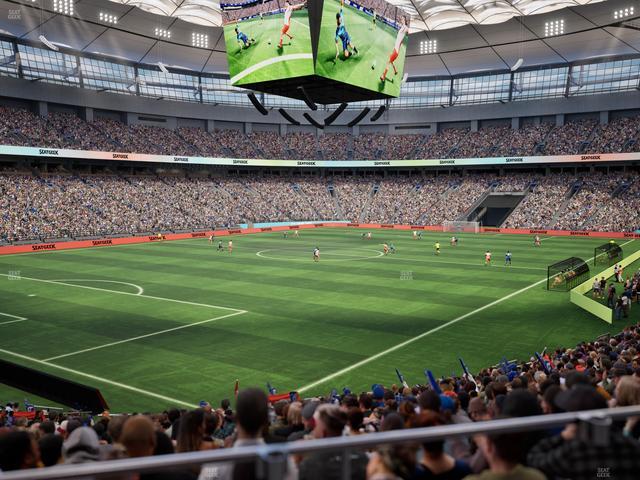 BC Place Stadium - Section 222 Seat View