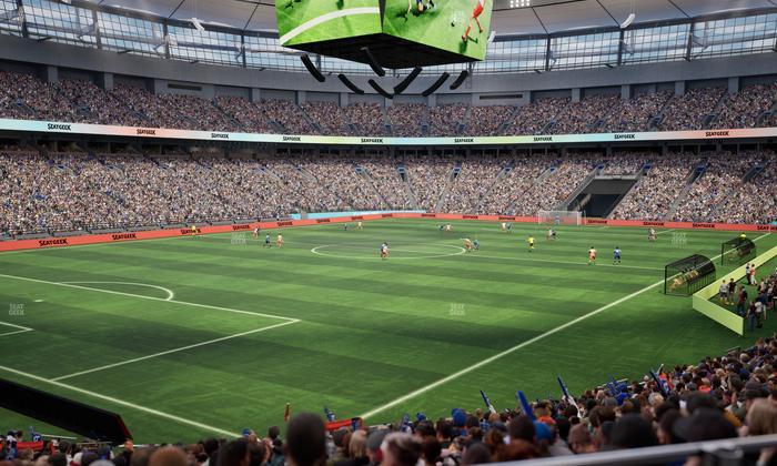 BC Place Stadium - Section 222 Seat View