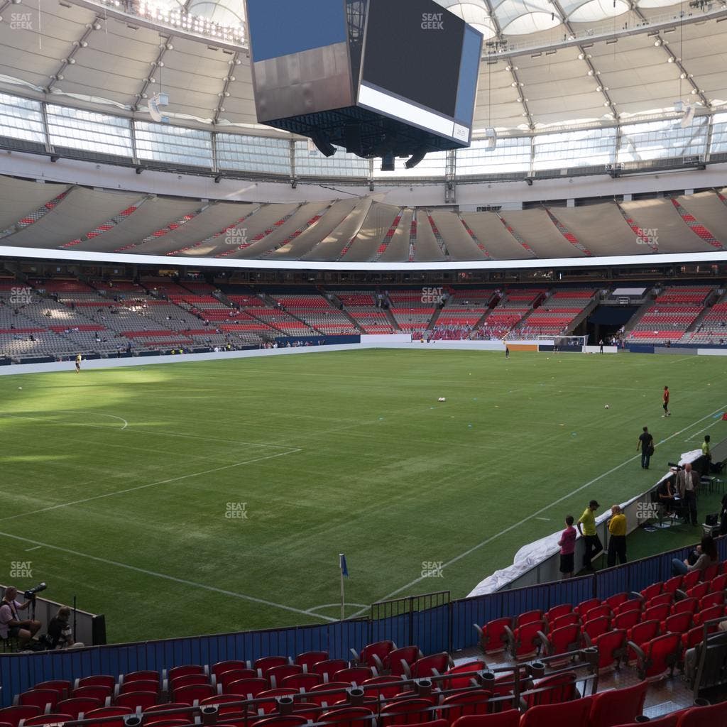 BC Place Stadium - Section 222 Seat View